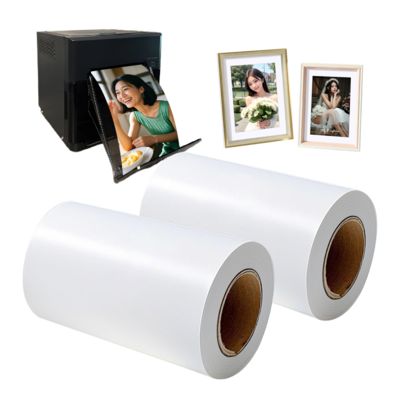 EPSON FUJI प्रिंटर के लिए 260gsm 65 मीटर RC इंकजेट प्रिंट ग्लॉसी मिनिलाब फोटो पेपर